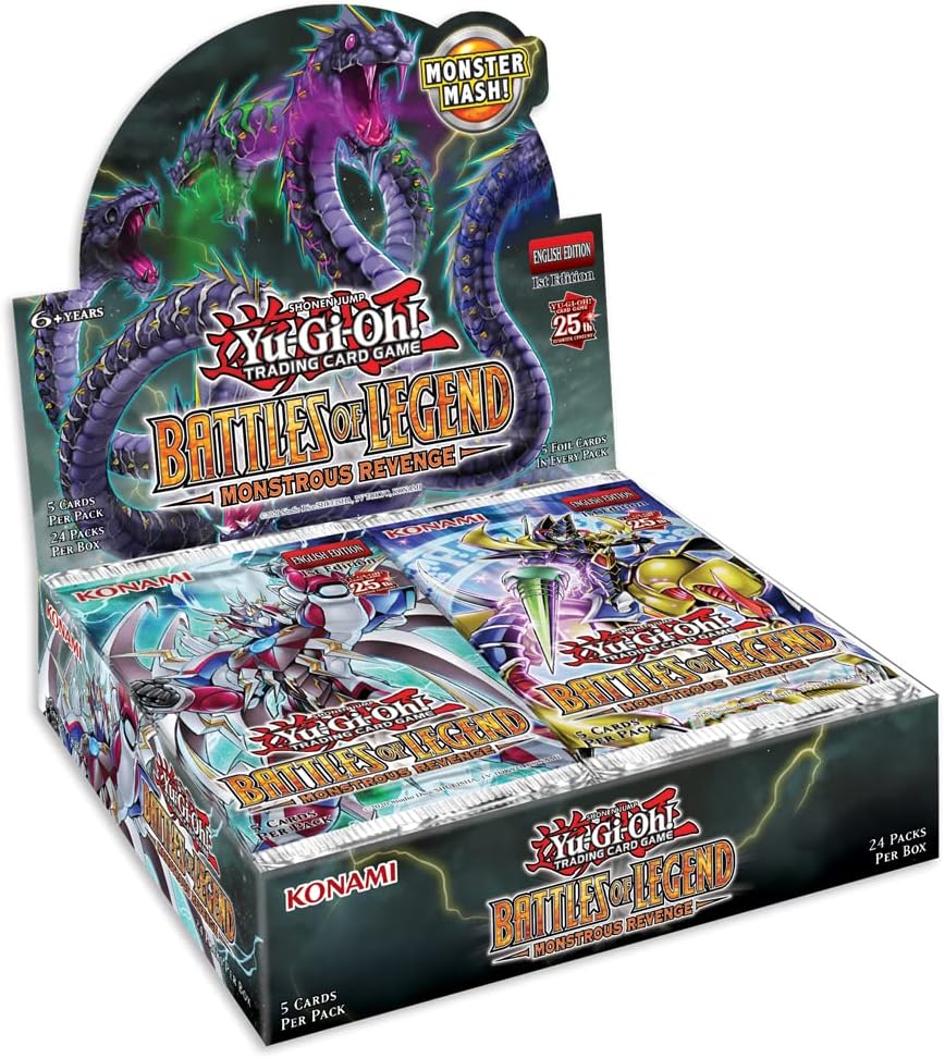 Yu-Gi-Oh Battles of Legend Monstrous Revenge Booster Box - Ninetales Trading Co