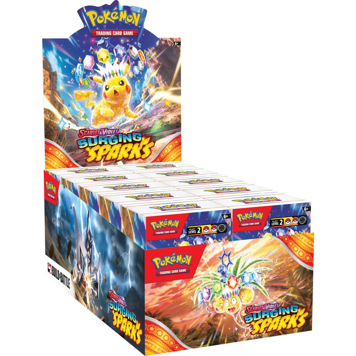 PRE-ORDER: Pokemon TCG: Scarlet & Violet Surging Sparks Build and Battle Box - Ninetales Trading Co