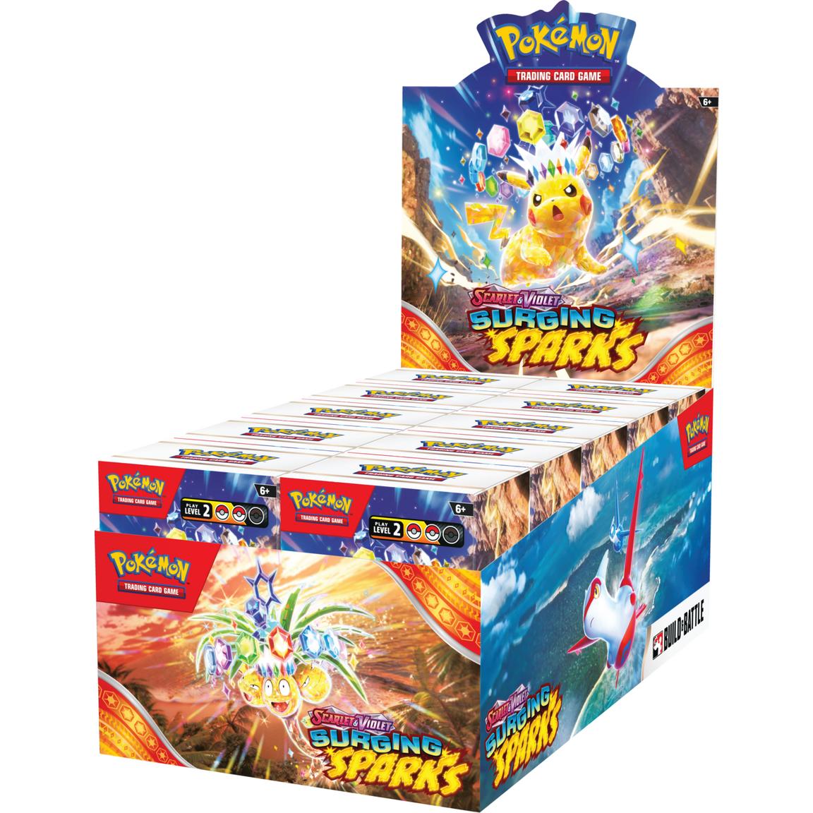 PRE-ORDER: Pokemon TCG: Scarlet & Violet Surging Sparks Build and Battle Box - Ninetales Trading Co