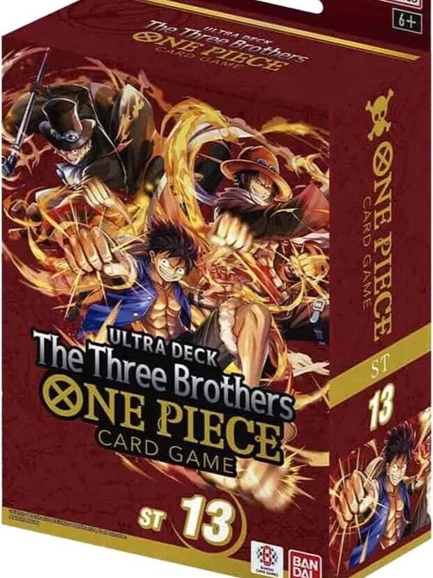 One Piece TCG: Ultra Deck - The Three Brothers - Ninetales Trading Co