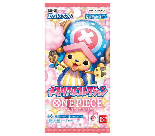 Japanese One Piece TCG: Memorial Booster EB-01 Booster Pack - Ninetales Trading Co