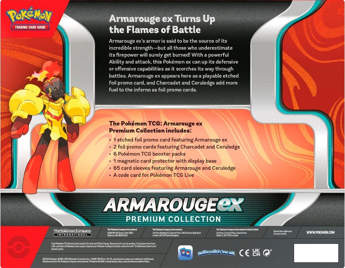 Pokemon TCG: Armarouge ex Premium Collection - Ninetales Trading Co