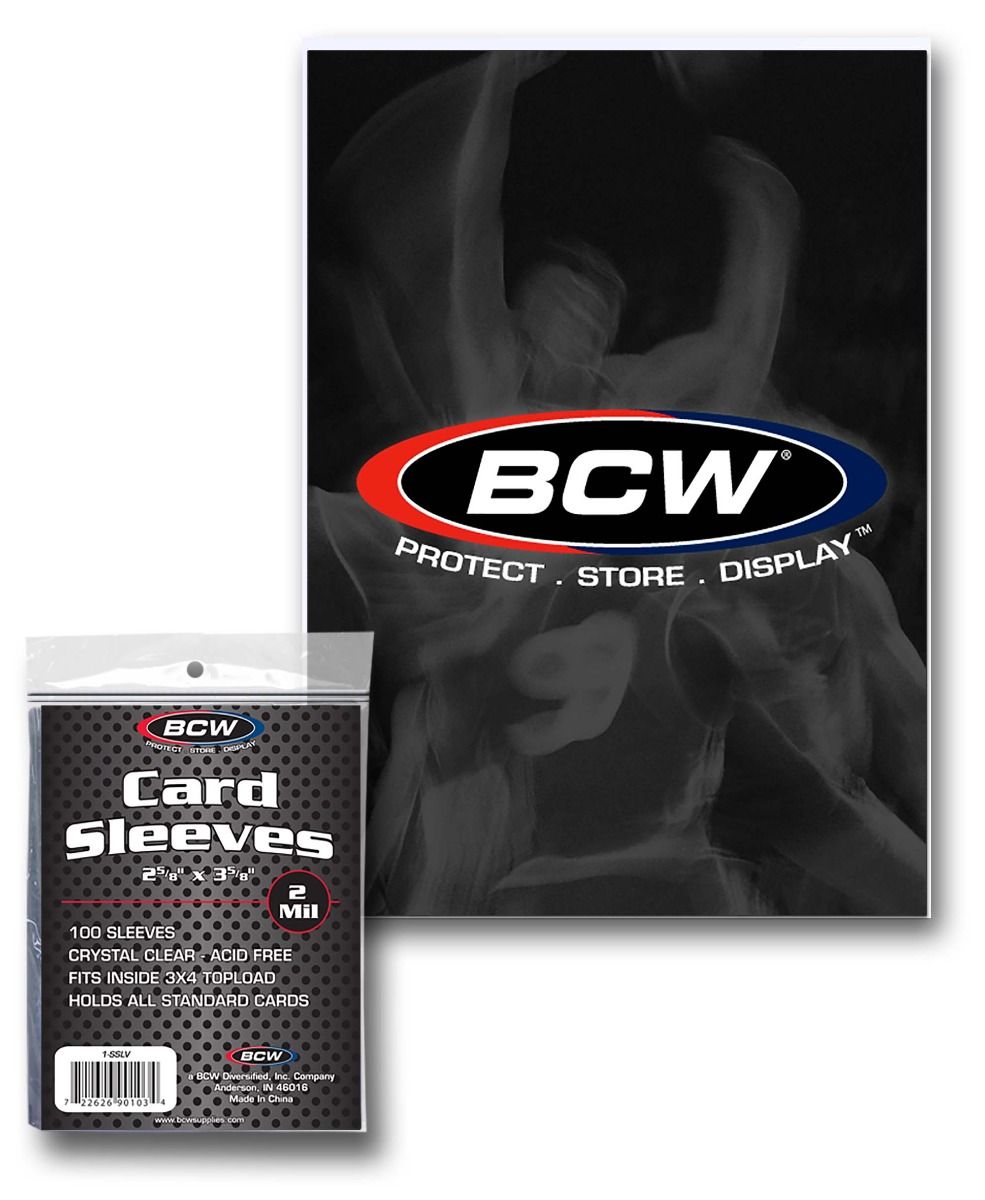 BCW Standard Card Sleeves - Ninetales Trading Co