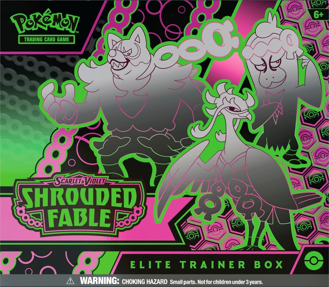 Pokemon TCG: Scarlet & Violet Shrouded Fable Elite Trainer Box - Ninetales Trading Co