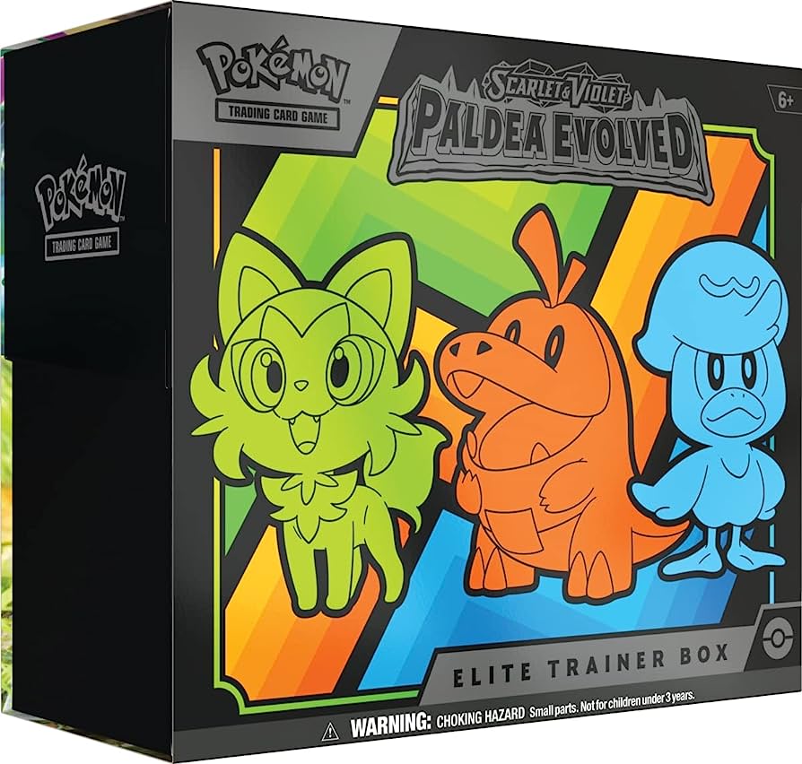 Pokemon TCG: Paldea Evolved Elite Trainer Box (ETB) - Ninetales Trading Co