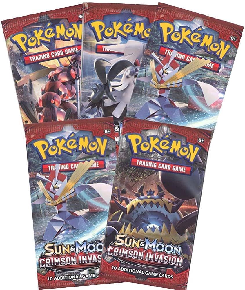 Pokemon TCG: Sun & Moon Crimson Invasion Booster Pack - Ninetales Trading Co