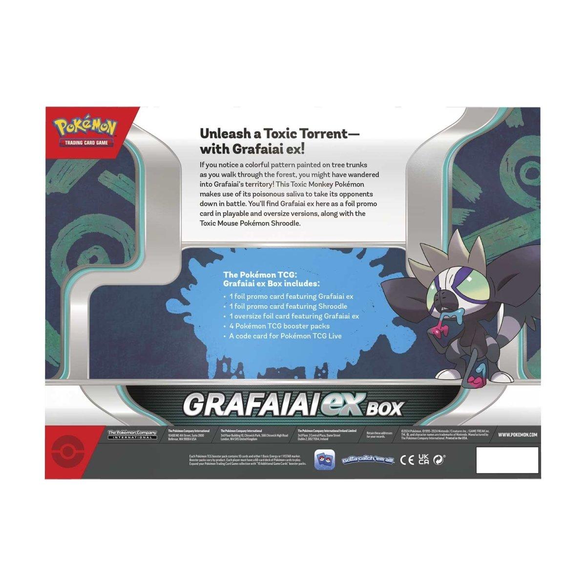 Pokemon TCG: Grafaiai EX Box - Ninetales Trading Co