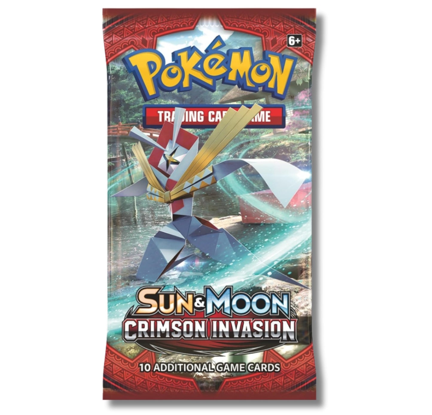 Pokemon TCG: Sun & Moon Crimson Invasion Booster Pack - Ninetales Trading Co