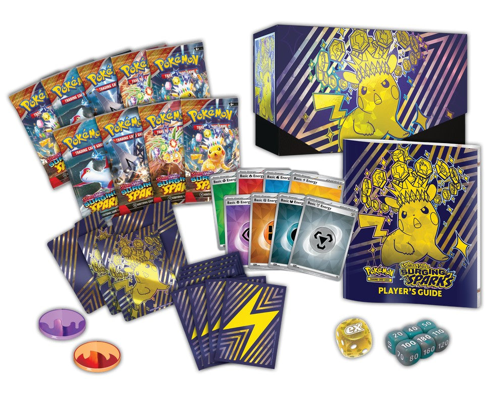 PRE-ORDER: Pokemon TCG: Scarlet and Violet Surging Sparks Elite Trainer - Ninetales Trading Co