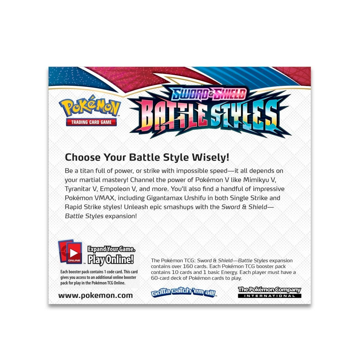 Pokemon TCG: Sword & Shield Battle Styles Set Booster Box - Ninetales Trading Co