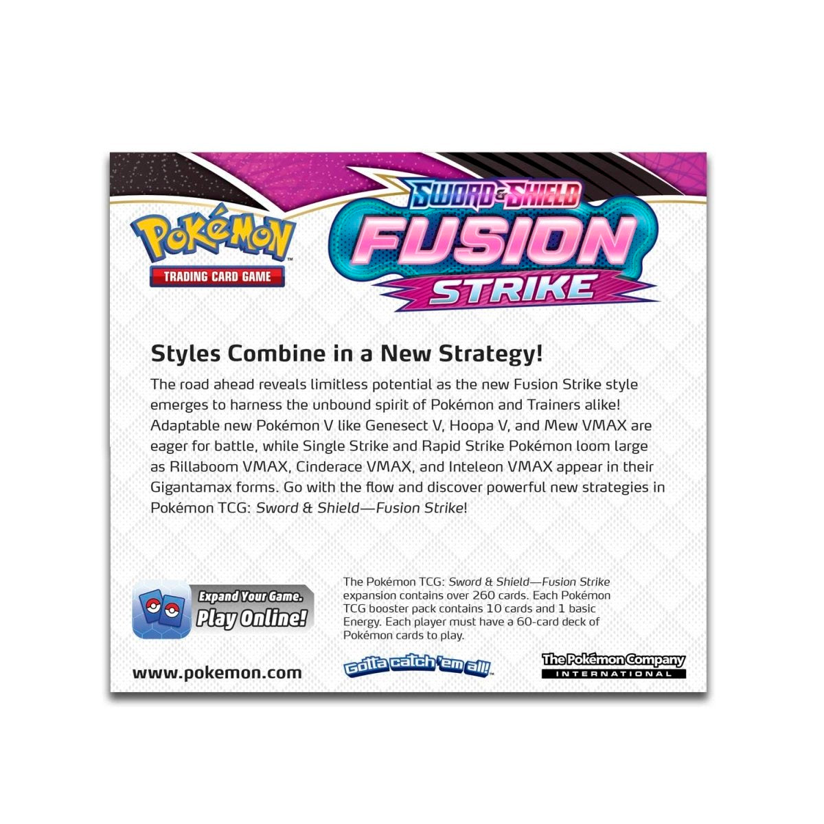 Pokemon TCG: Sword & Shield Fusion Strike Booster Box - Ninetales Trading Co