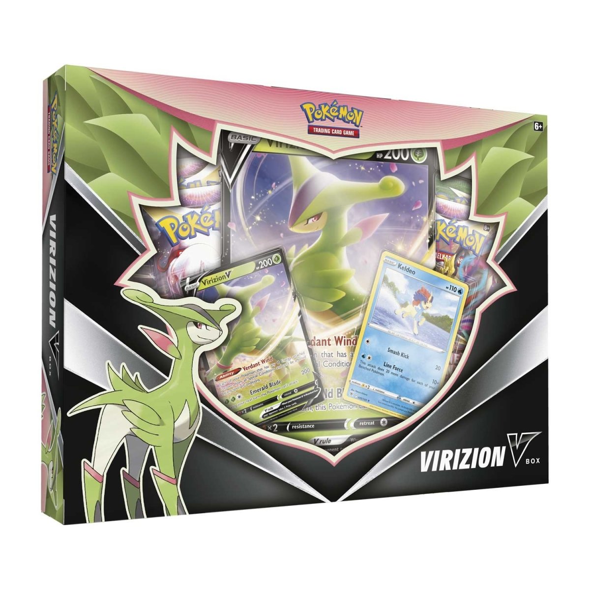 Pokemon TCG: Virizion V Box - Ninetales Trading Co