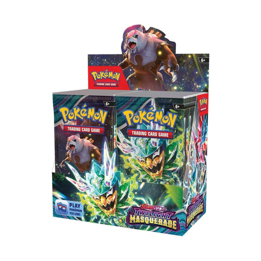 Pokemon TCG: Scarlet & Violet Twilight Masquerade Booster Display Box - Ninetales Trading Co