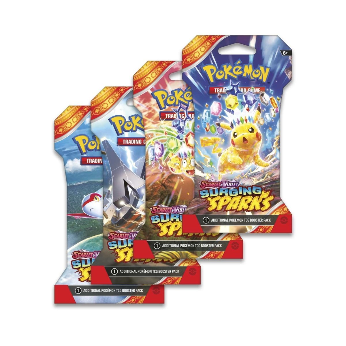 PRE-ORDER: Pokemon TCG: Scarlet & Violet-Surging Sparks Sleeved Booster Pack - Ninetales Trading Co