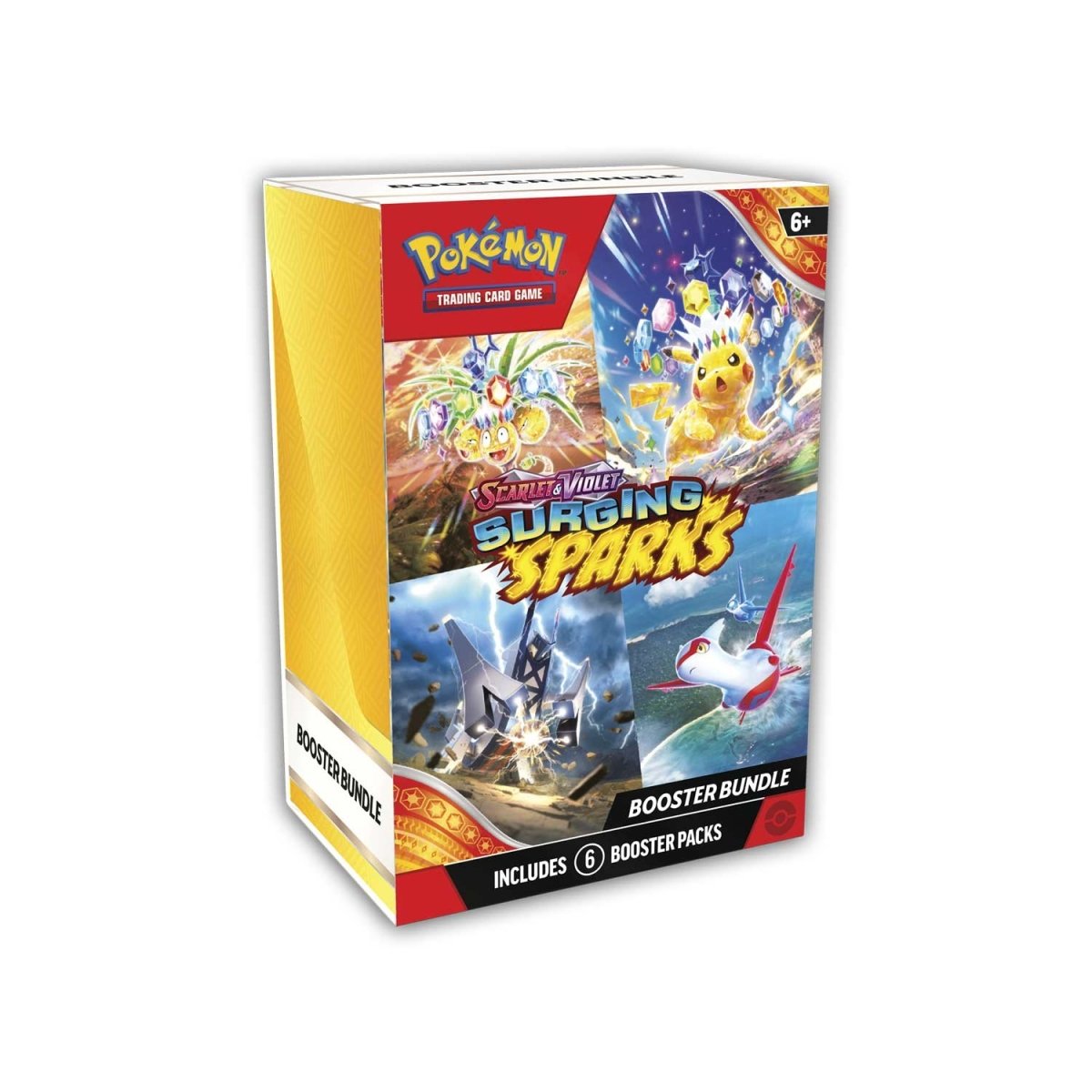 PRE-ORDER: Pokemon TCG: Scarlet & Violet-Surging Sparks Booster Bundle (6 Packs) - Ninetales Trading Co