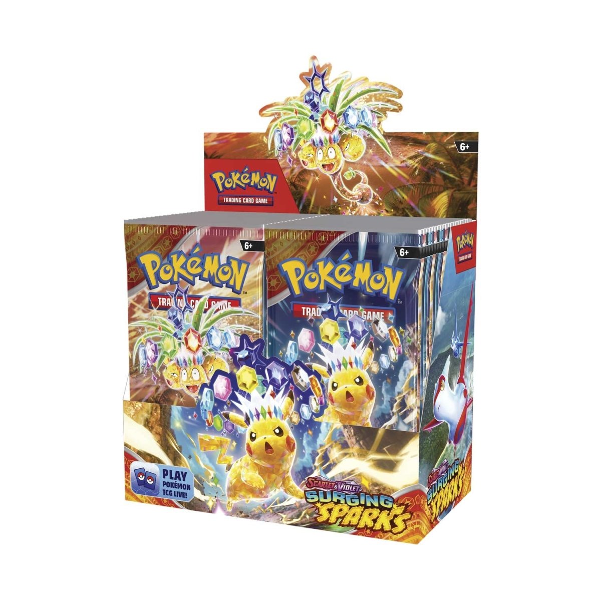 PRE-ORDER: Pokemon TCG: Scarlet & Violet-Surging Sparks Booster Display Box - Ninetales Trading Co