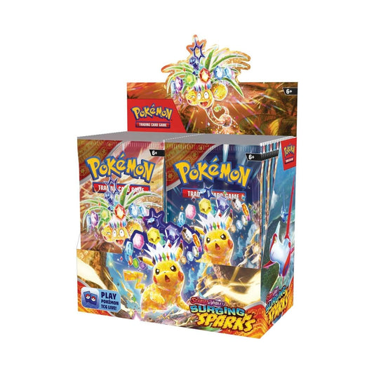 PRE-ORDER: Pokemon TCG: Scarlet & Violet-Surging Sparks Booster Display Box - Ninetales Trading Co