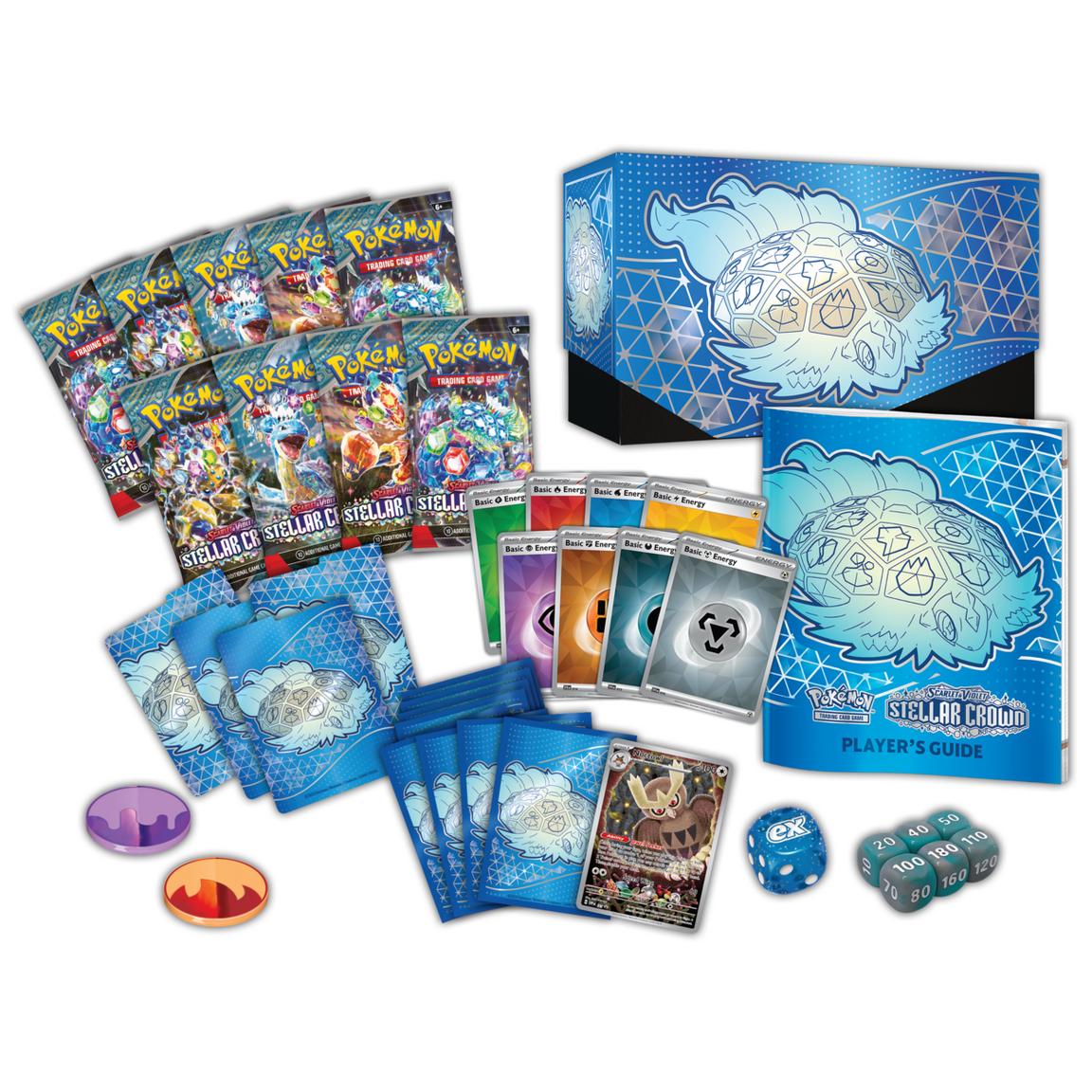 Pokemon TCG: Scarlet and Violet Stellar Crown Elite Trainer Box - Ninetales Trading Co