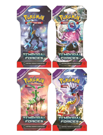 Pokemon TCG: Temporal Forces Hanger Pack x 6 - Ninetales Trading Co