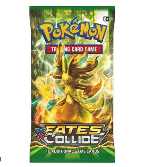 Pokemon TCG: XY Fates Collide Booster Pack - Ninetales Trading Co