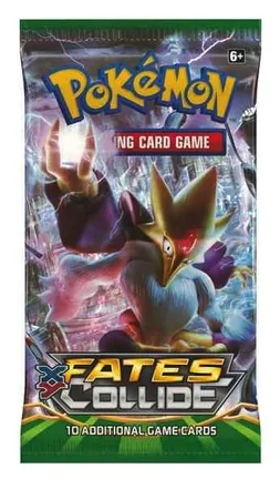 Pokemon TCG: XY Fates Collide Booster Pack - Ninetales Trading Co