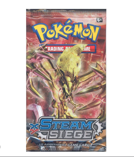 Pokemon TCG: XY Steam Siege Booster Pack - Ninetales Trading Co