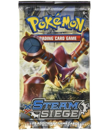 Pokemon TCG: XY Steam Siege Booster Pack - Ninetales Trading Co