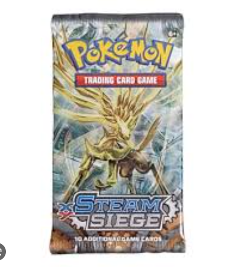 Pokemon TCG: XY Steam Siege Booster Pack - Ninetales Trading Co