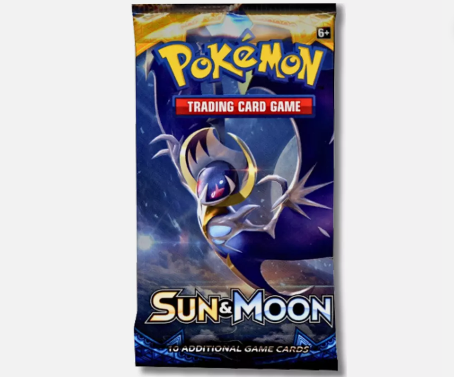 Pokemon TCG: Sun & Moon Base Booster Pack - Ninetales Trading Co