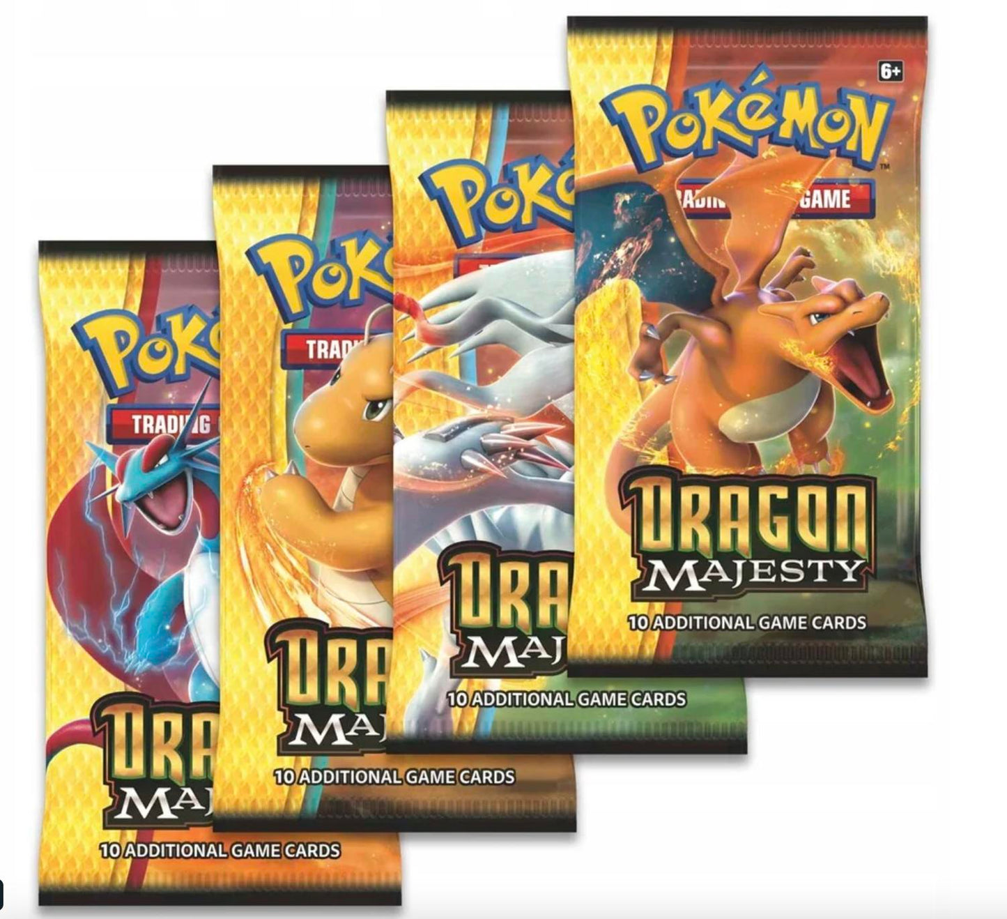 Pokemon TCG: Dragon Majesty Booster Pack - Ninetales Trading Co