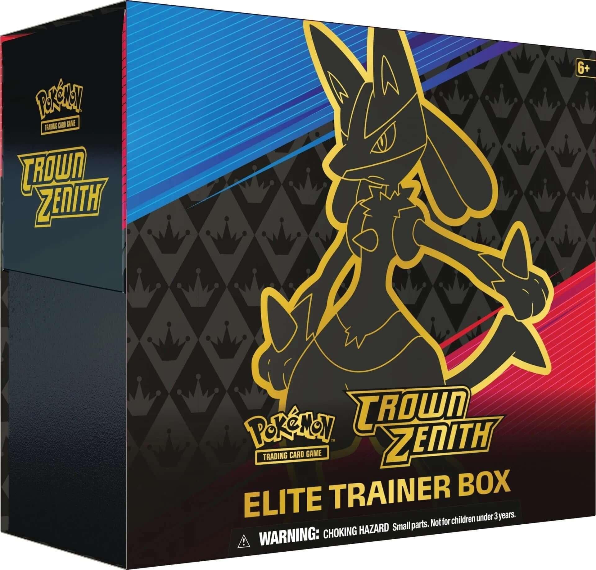 Pokemon TCG: Crown Zenith Elite Trainer Box ETB - Ninetales Trading Co