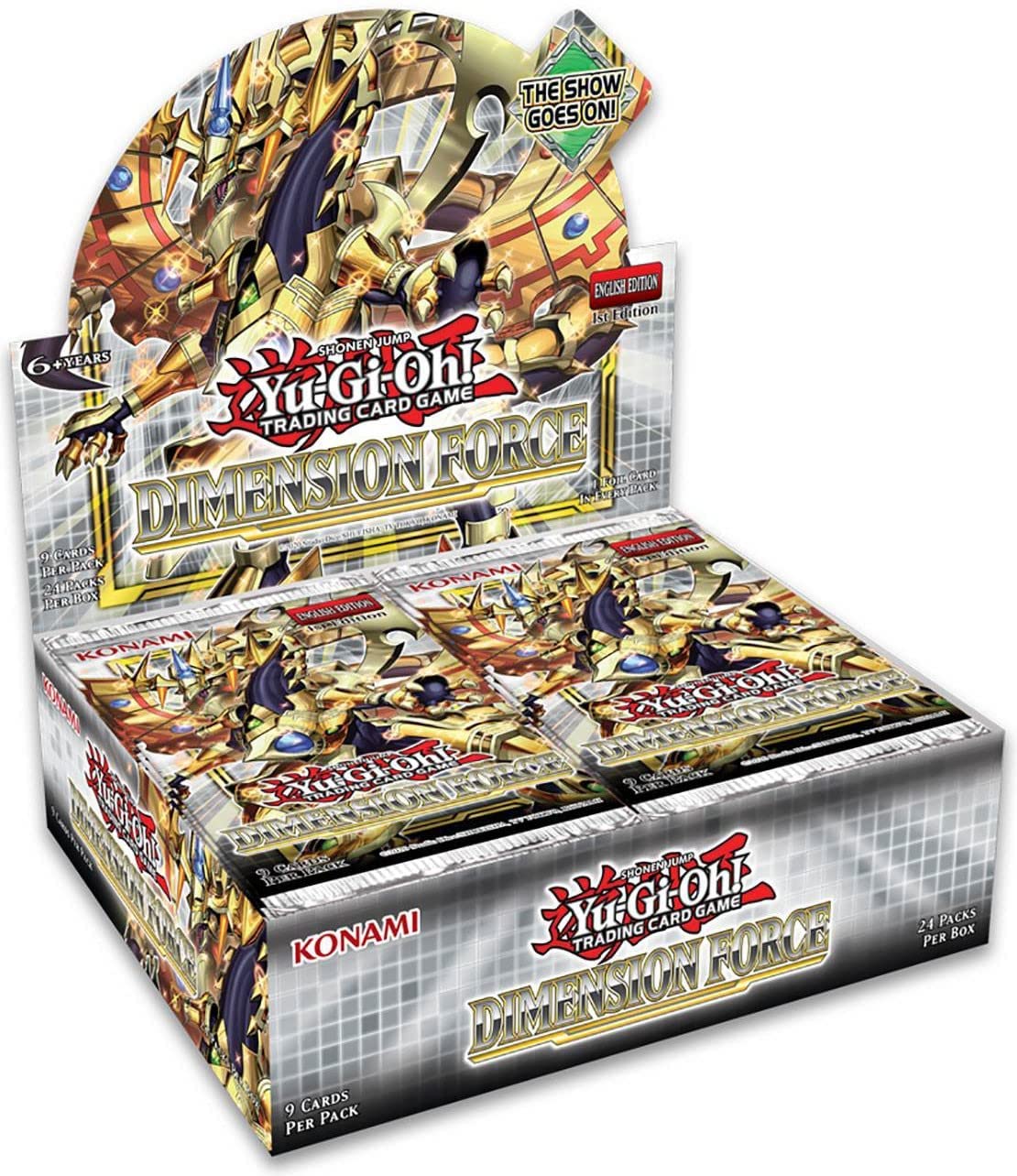 Yu-Gi-Oh TCG:  Dimension Force Booster Box - Ninetales Trading Co