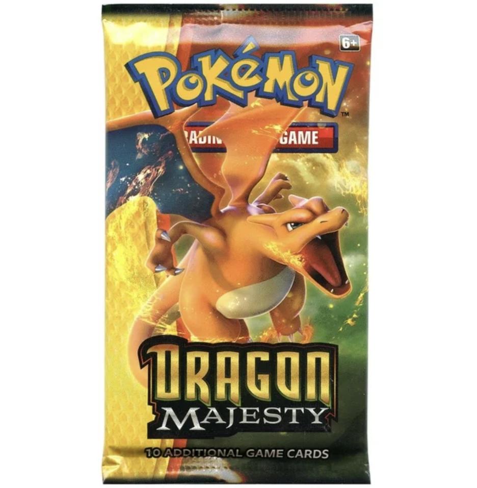 Pokemon TCG: Dragon Majesty Booster Pack - Ninetales Trading Co