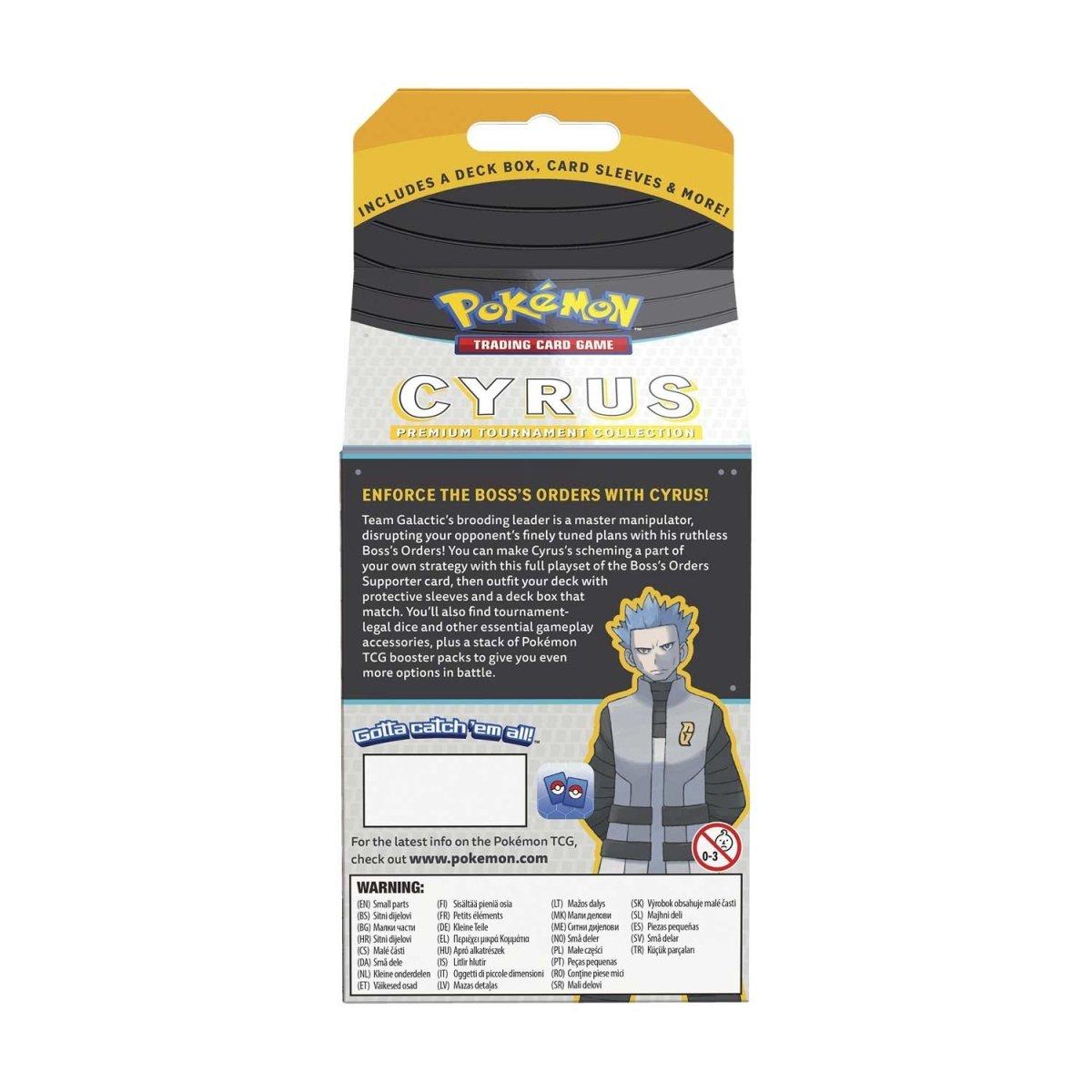 Pokemon TCG: Cyrus Premium Tournament Collection - Ninetales Trading Co