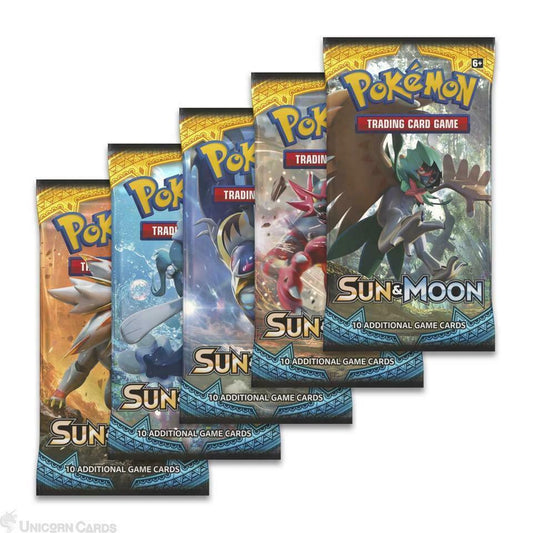 Pokemon TCG: Sun & Moon Base Booster Pack - Ninetales Trading Co